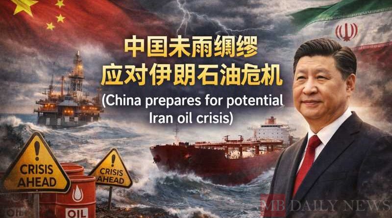 中国未雨绸缪应对伊朗石油危机