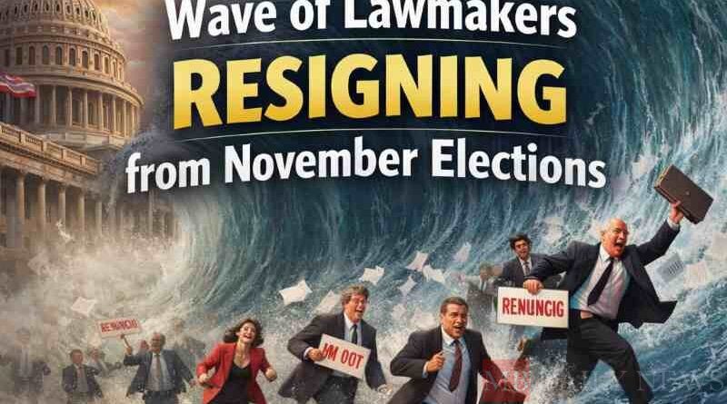 A Surge Of Lawmakers Opting Out Of November Elections