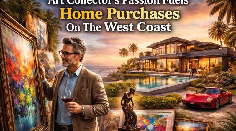 Art Collector's Passion Fuels Home Purchases On The West Coast
