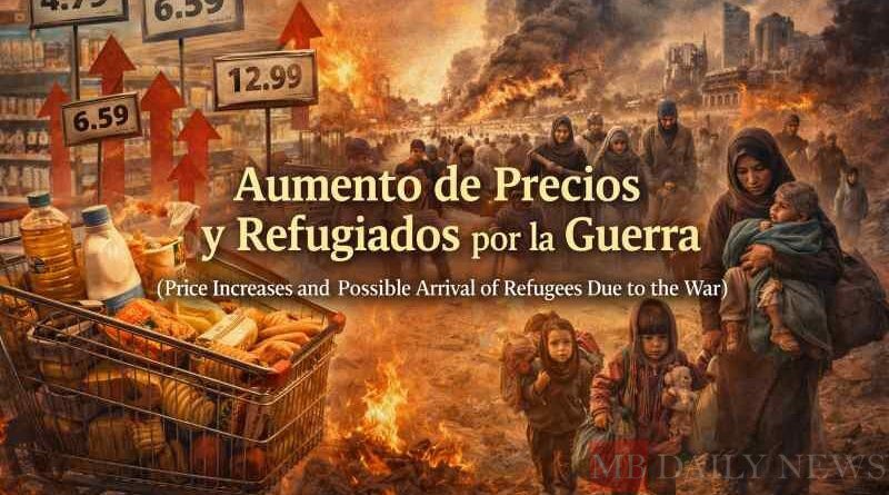 Aumento de precios y refugiados por la guerra