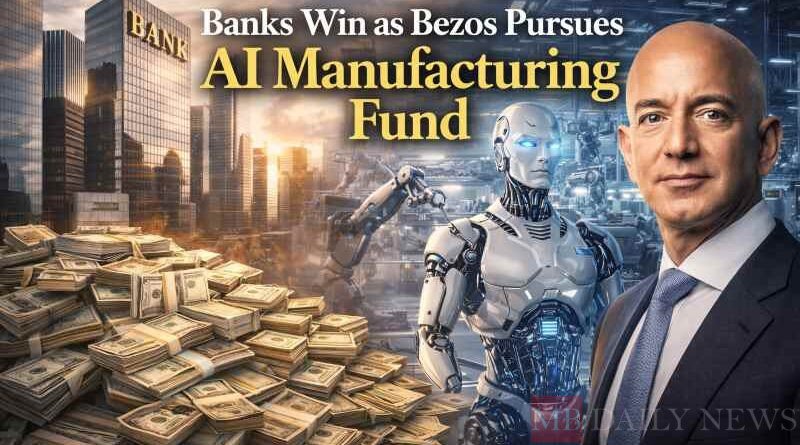 Banks Win as Bezos Pursues AI Manufacturing Fund