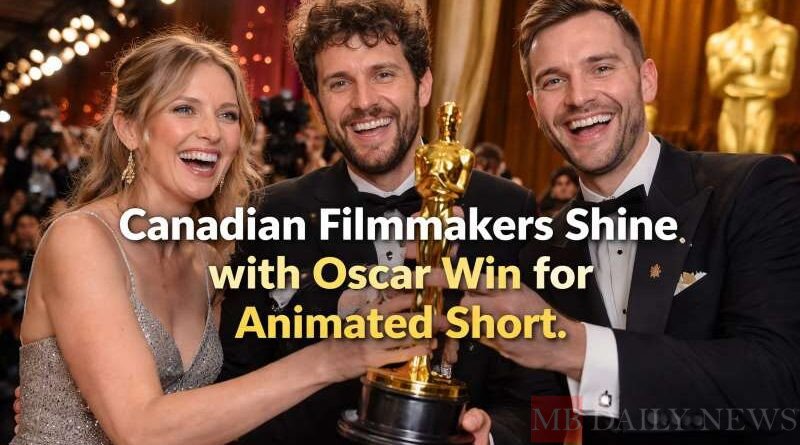 Canadian Filmmakers Shine with Oscar Win for Animated Short