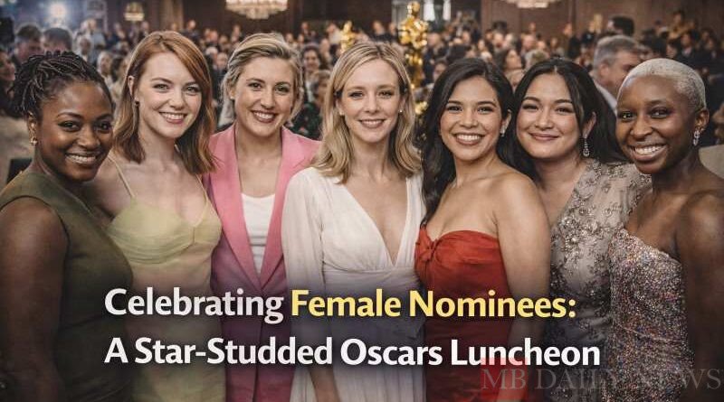 Celebrating Female Nominees: A Star-Studded Oscars Luncheon