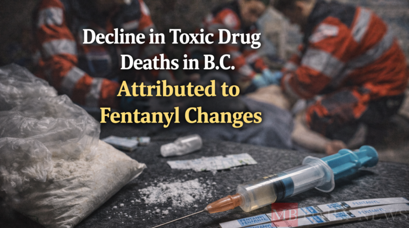 Decline in Toxic Drug Deaths in B.C. Attributed to Fentanyl Changes