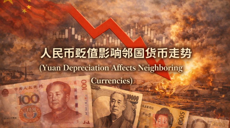 人民币贬值影响邻国货币走势