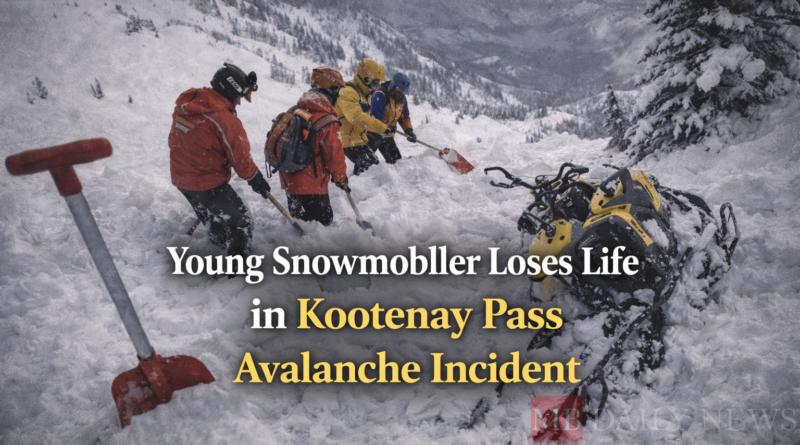 Young Snowmobiler Loses Life in Kootenay Pass Avalanche Incident
