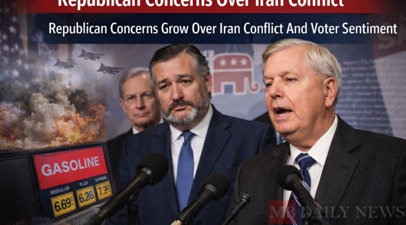 Republican Concerns Over Iran Conflict: Republican Concerns Grow Over Iran Conflict And Voter Sentiment