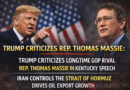 Trump Criticizes Rep. Thomas Massie: Trump Criticizes Longtime Gop Rival Rep. Thomas Massie In Kentucky Speech