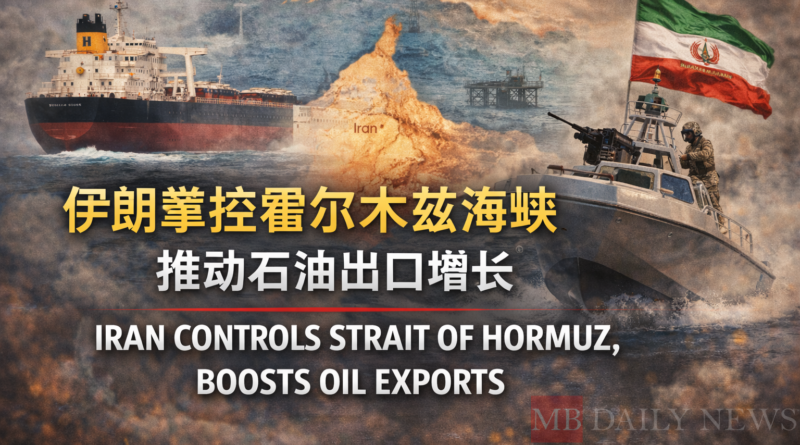 伊朗掌控霍尔木兹海峡推动石油出口增长