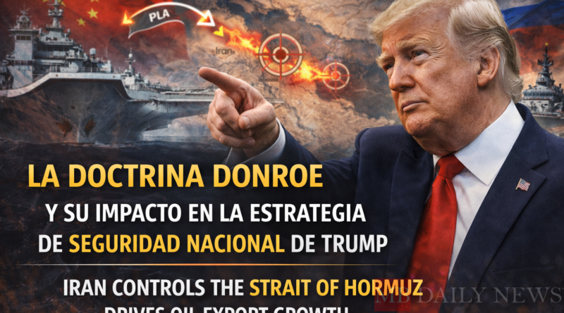 La Doctrina Donroe y su impacto en la estrategia de seguridad nacional de Trump