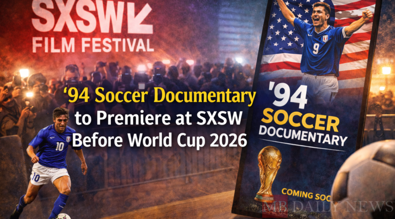 Soccer documentary premiere: '94 Soccer Documentary to Premiere at SXSW Before World Cup 2026