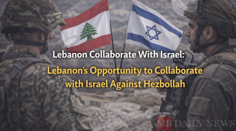 Lebanon Collaborate With Israel: Lebanon's Opportunity to Collaborate with Israel Against Hezbollah