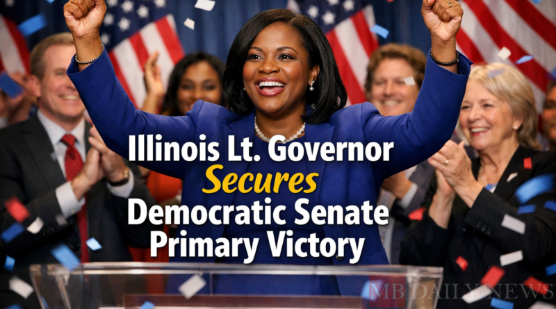 Illinois Lt. Governor Secures Democratic Senate Primary Victory