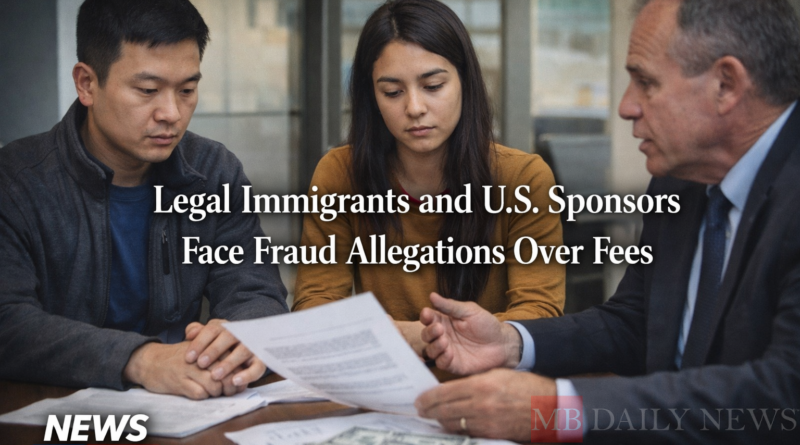Legal Immigrants and U.S. Sponsors Face Fraud Allegations Over Fees