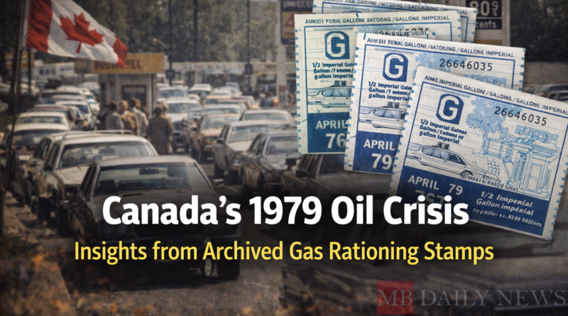 Canada oil crisis: Canada’s 1979 Oil Crisis: Insights from Archived Gas Rationing Stamps —