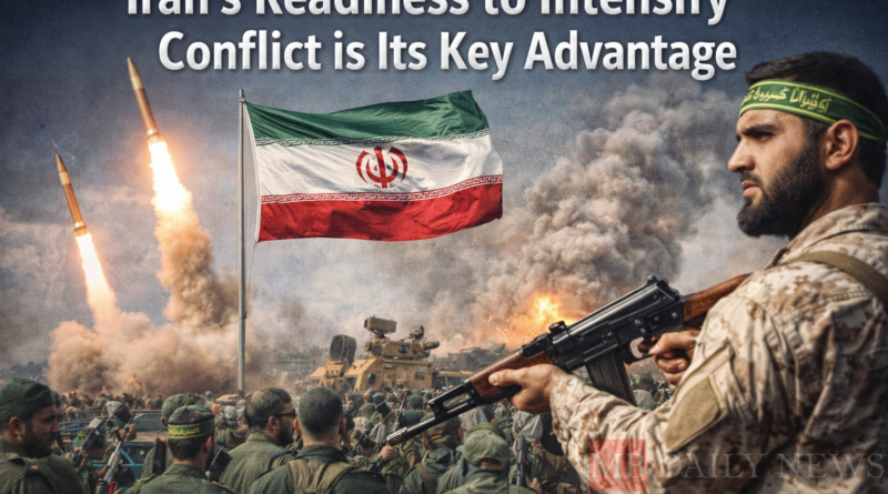 Iran's Readiness to Intensify Conflict is Its Key Advantage