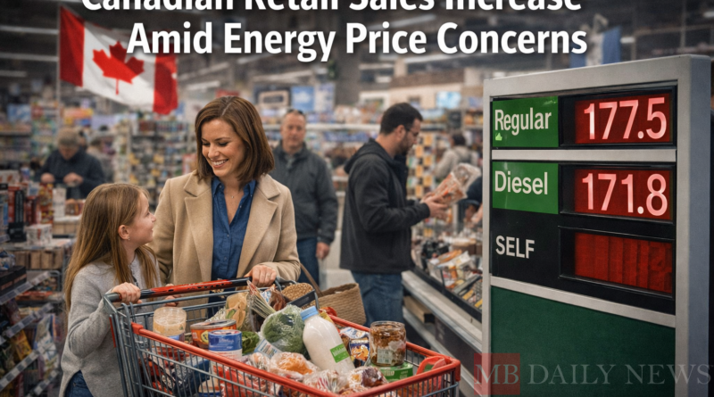 Canadian Retail Sales Increase Amid Energy Price Concerns