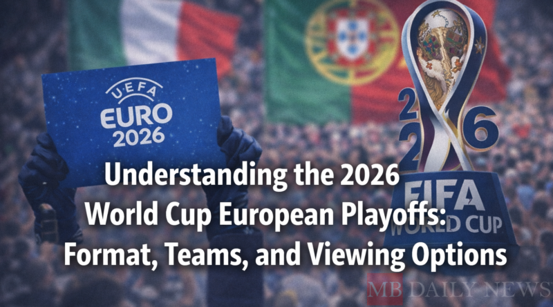 Understanding the 2026 World Cup European Playoffs: Format, Teams, and Viewing Options
