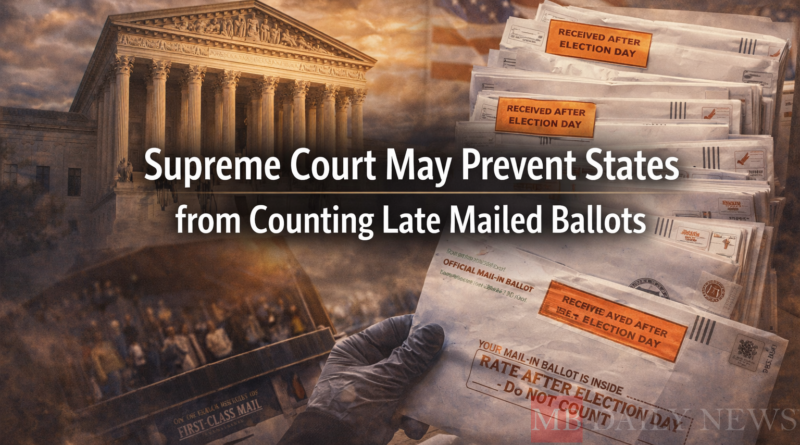 Supreme Court May Prevent States from Counting Late Mailed Ballots
