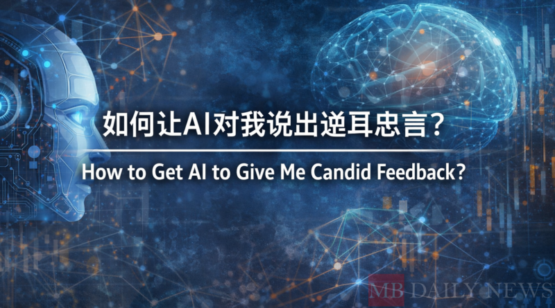 如何让AI对我说出逆耳忠言？