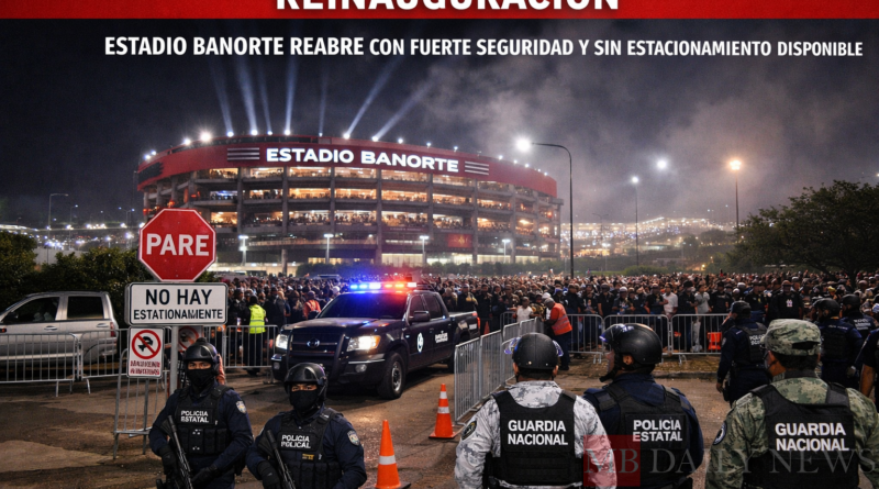 Estadio Banorte Reinauguración Estadio Banorte reabre con fuerte seguridad y sin estacionamiento disponible