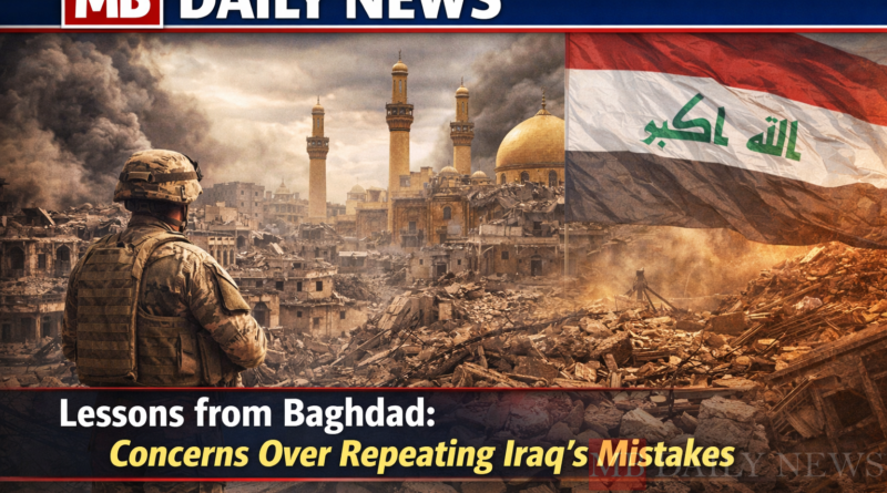 Lessons from Baghdad: Concerns Over Repeating Iraq's Mistakes