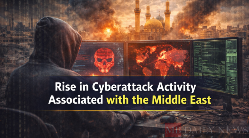 Select Rise in Cyberattack Activity Associated with the Middle East Rise in Cyberattack Activity Associated with the Middle East