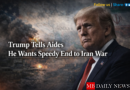 Trump Iran War Speedy End