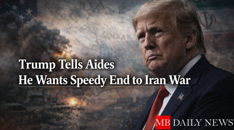 Trump Iran War Speedy End