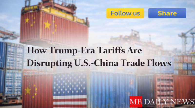 Trump-era tariffs continue to impact U.S.-China trade. Explore how tariffs are affecting businesses, consumers, and global supply chains.