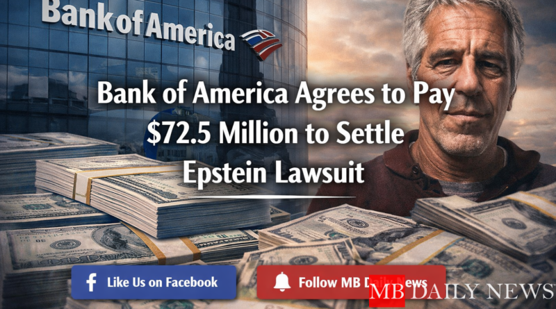 Bank of America Epstein settlement