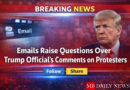 Trump official emails protesters