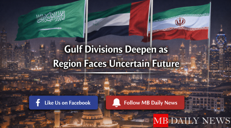 Gulf region tensions divisions