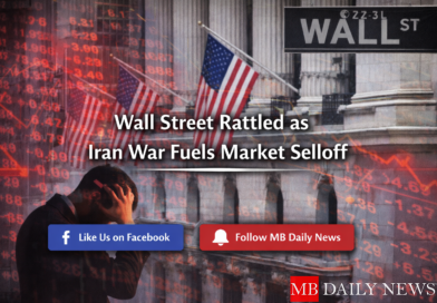 Wall Street Iran war market selloff
