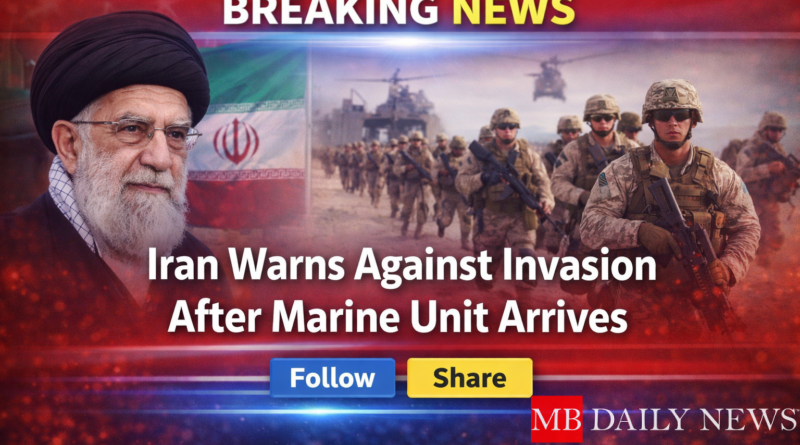 Iran warns against invasion