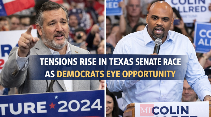 Tensions Rise In Texas Senate Race As Democrats Eye Opportunity