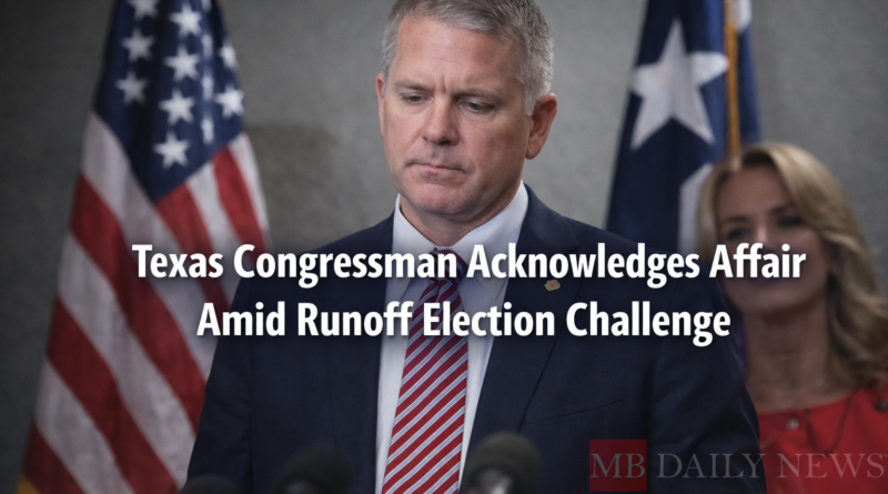 Texas Congressman Acknowledges Affair Amid Runoff Election Challenge