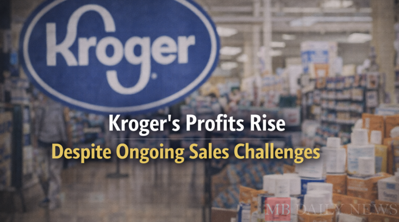 Kroger's Profits Rise Despite Ongoing Sales Challenges