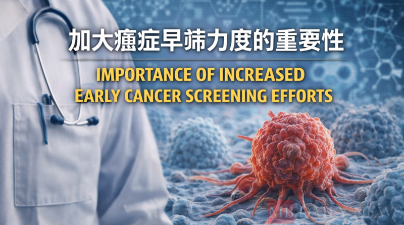 加大癌症早筛力度的重要性