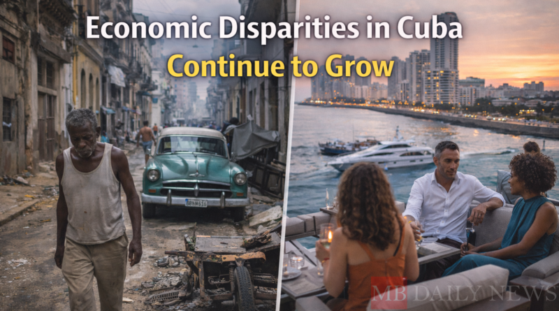 Economic Disparities in Cuba Continue to Grow