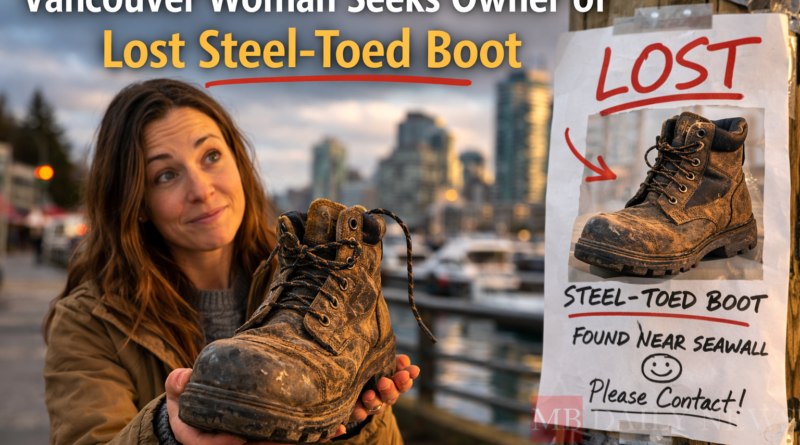 Vancouver Woman Seeks Owner of Lost Steel-Toed Boot