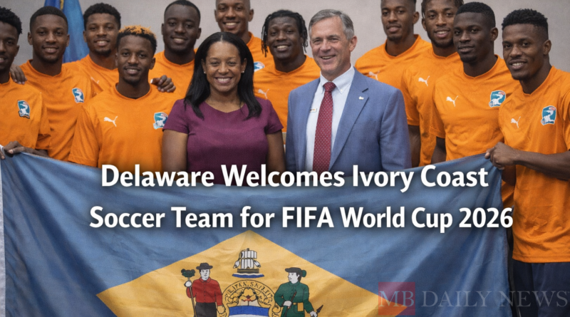 Delaware Welcomes Ivory Coast Soccer Team for FIFA World Cup 2026