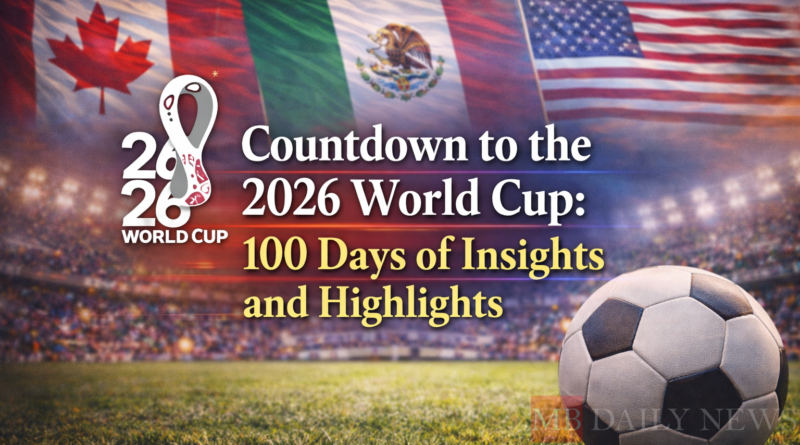 2026 World Cup countdown: Countdown to the 2026 World Cup: 100 Days of Insights and Highlights