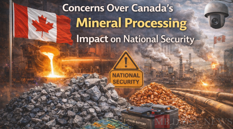 Concerns Over Canada’s Mineral Processing Impact on National Security