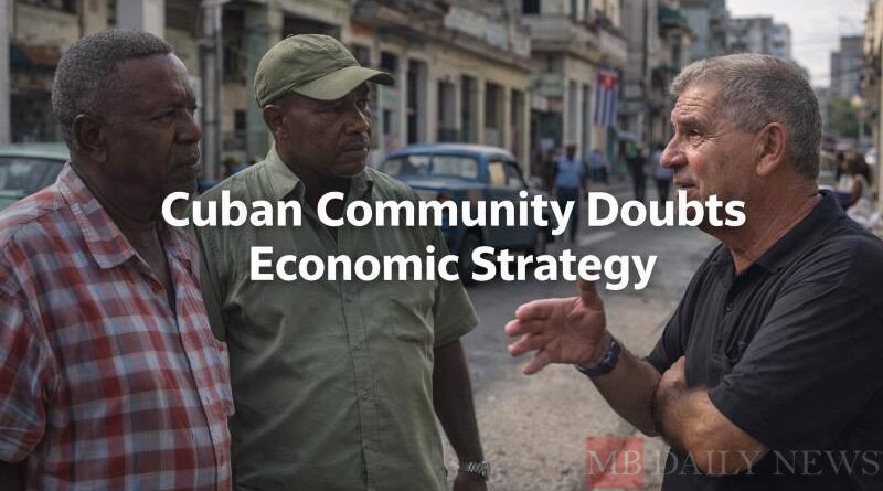 Cuban Community Doubts Economic Strategy: Cuban Community in South Florida Doubts New Economic Strategy