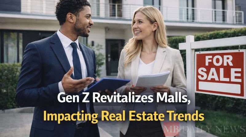Gen Z Revitalizes Malls, Impacting Real Estate Trends