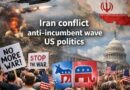 Iran conflict anti-incumbent wave US politics