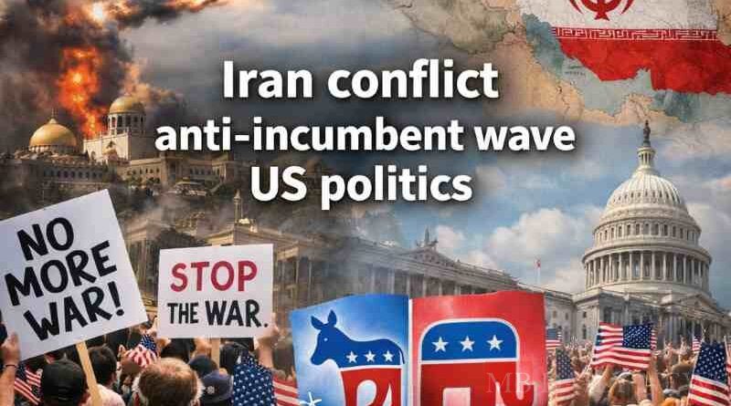 Iran conflict anti-incumbent wave US politics