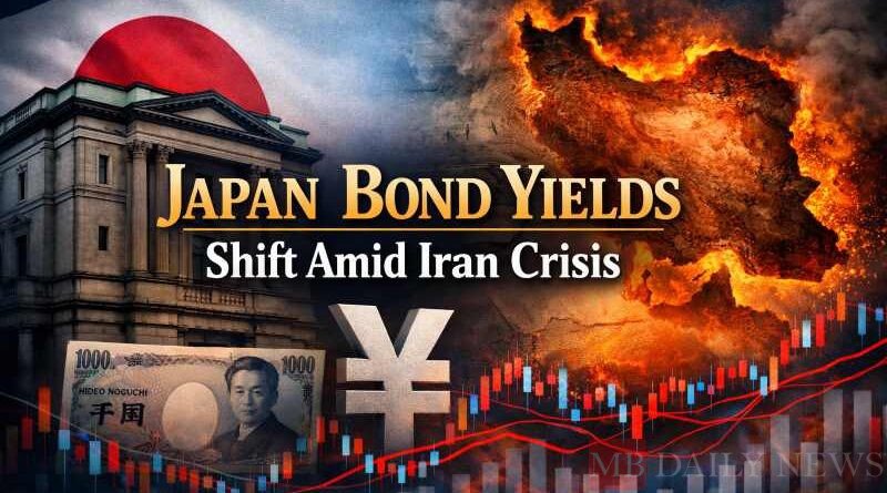 Japan bond yields shift amid Iran crisis