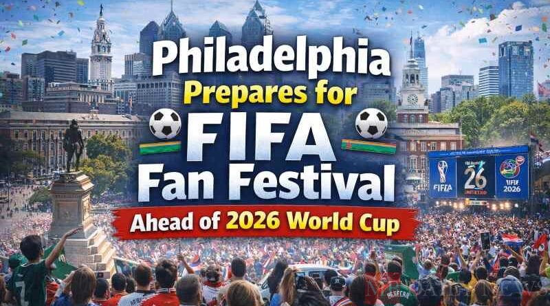 Philadelphia Prepares for FIFA Fan Festival Ahead of 2026 World Cup